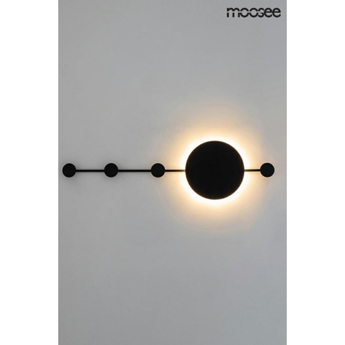 Kinkiet ledowy Shadow MSE010400210 wieszak 12W czarny