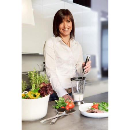 Trzepaczka ze stali nierdzewnej do ubijania piany, wygodna, ręczna ubijaczka do jajek