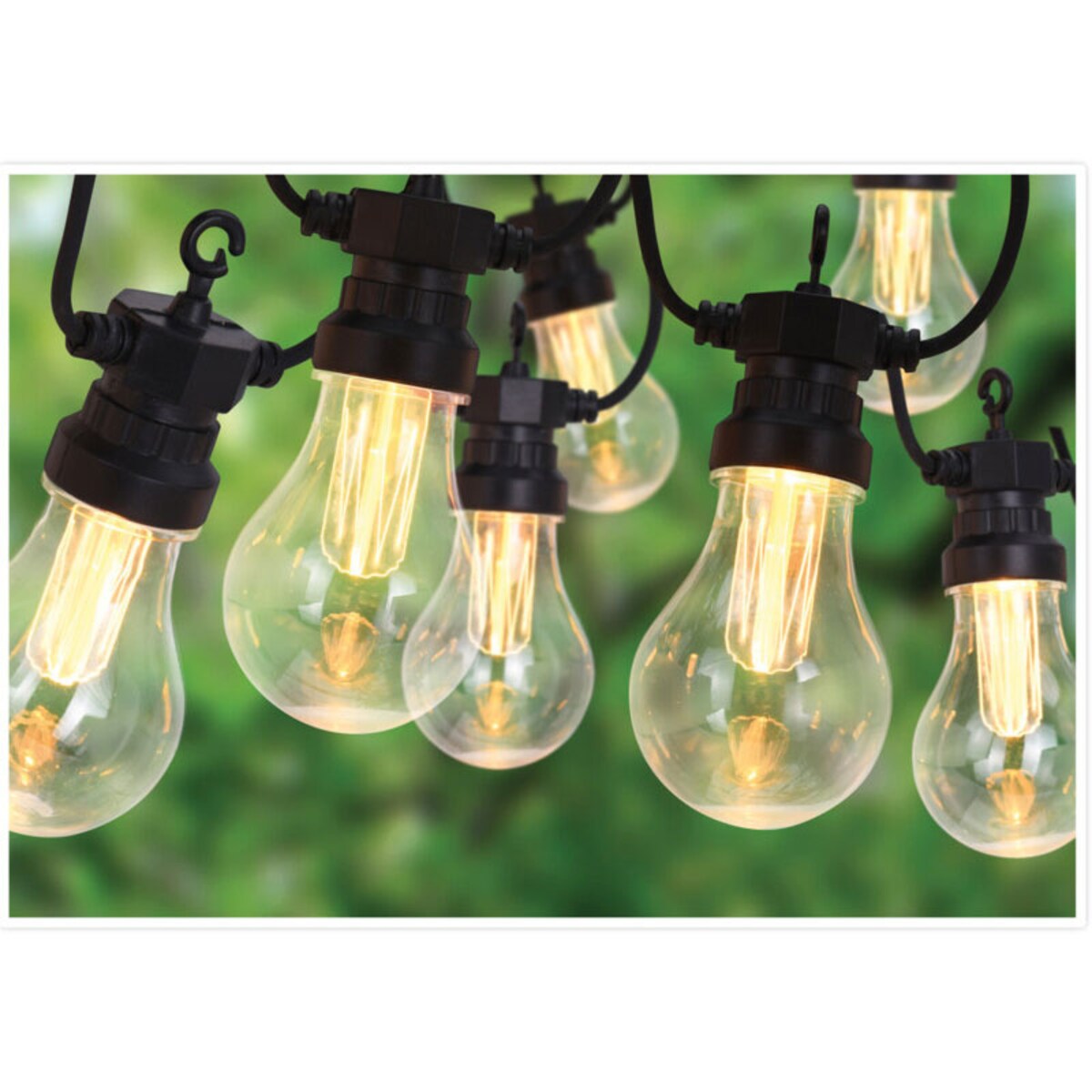 Girlanda ogrodowa PARTY z 10 lampkami LED