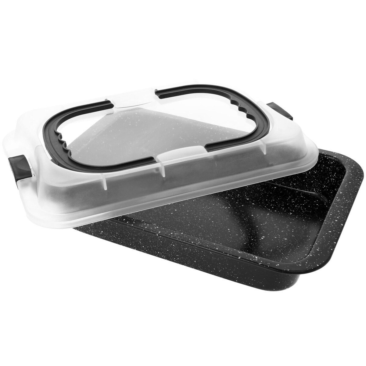 Forma Blacha do pieczenia 42x29x5,5 cm z pokrywą, powłoka Non-stick BRUNBESTE BB-2552