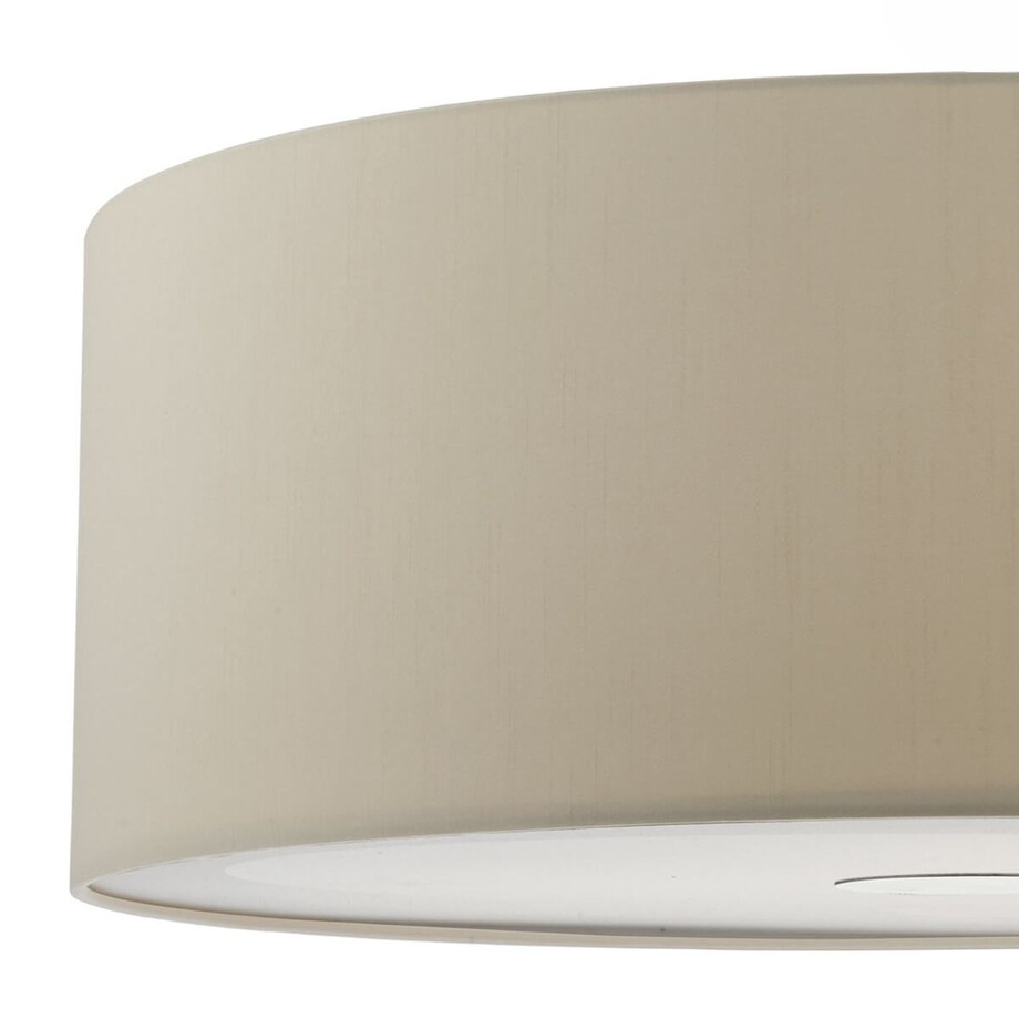 Jedwabny klosz Ronda RON8629 do sypialni z tkaniny ciemnoszary, Dar Lighting