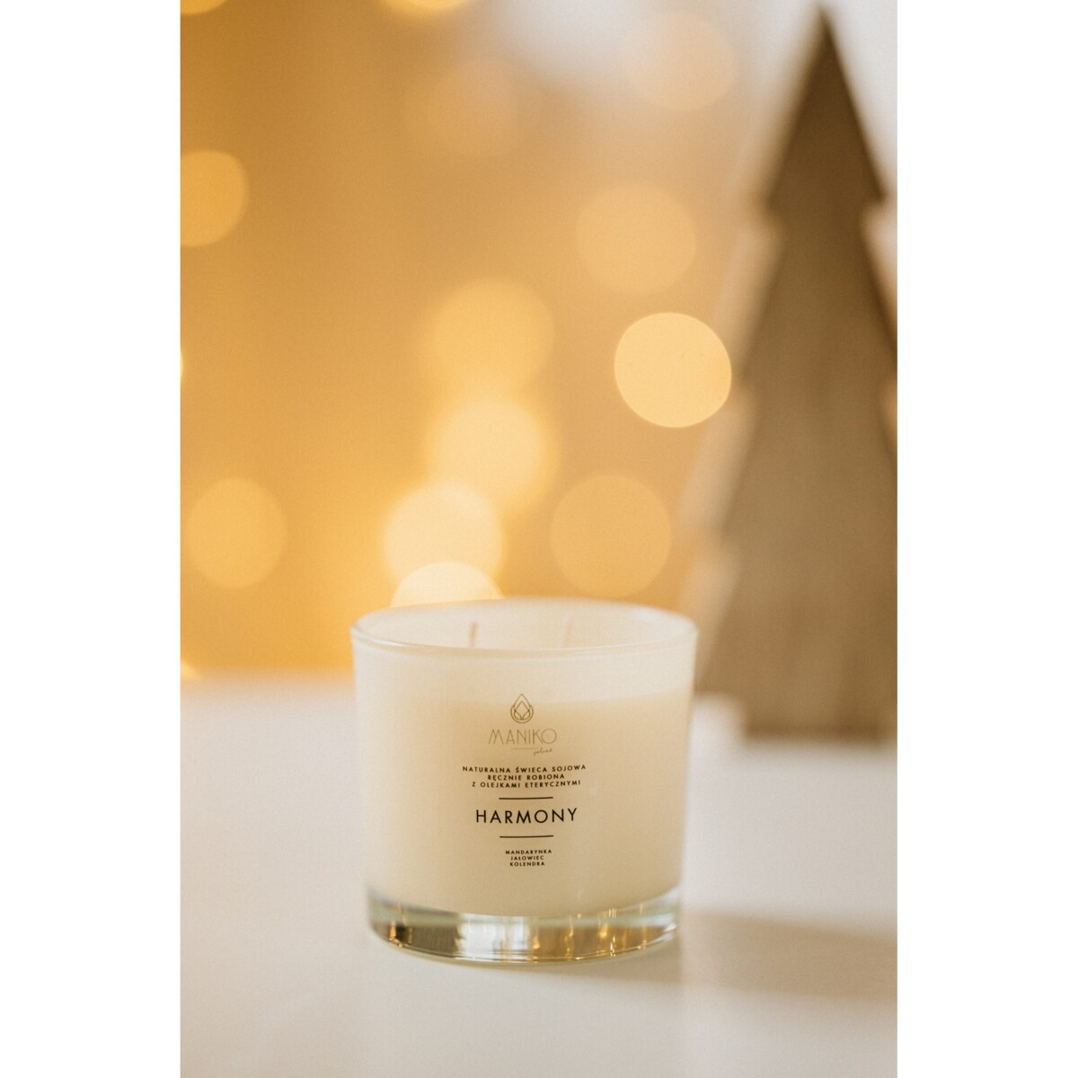 Naturalna świeca sojowa HARMONY z olejkami eterycznymi