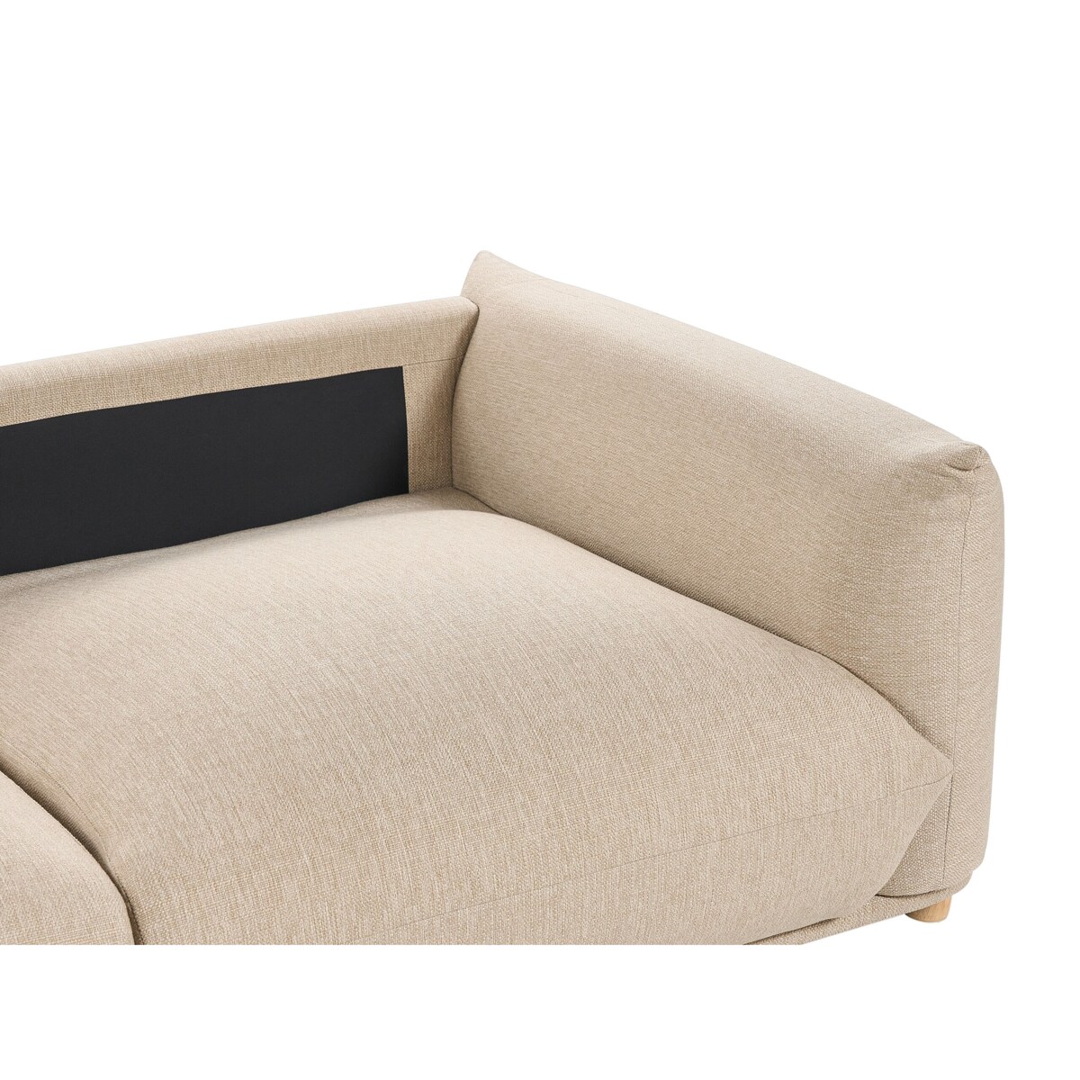 Sofa 3-osobowa jasnobeżowa LUVOS