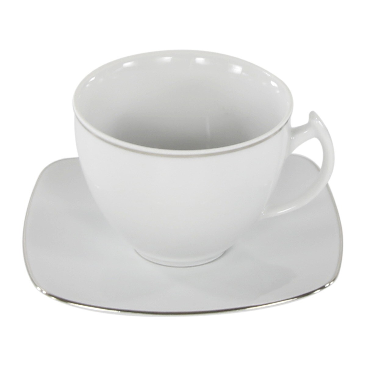 Zestaw obiadowo-kawowy dla 6 osób 30 el. Akcent Platynowa Linia 9718