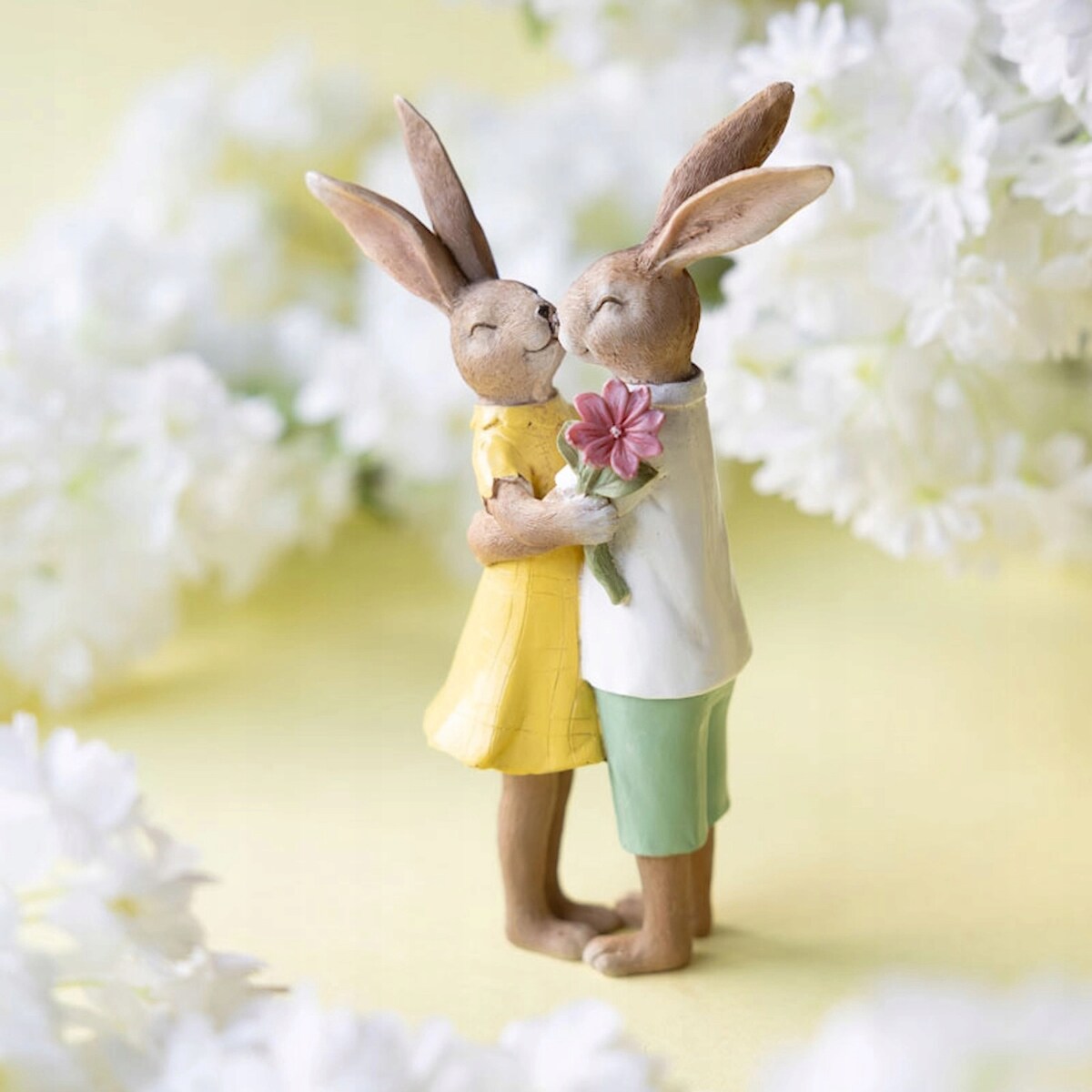 ZAJĄC WIELKANOCNY FIGURKA ZAJĄCZKI WIELKANOCNE ZAJĄCZEK NA WIELKANOC