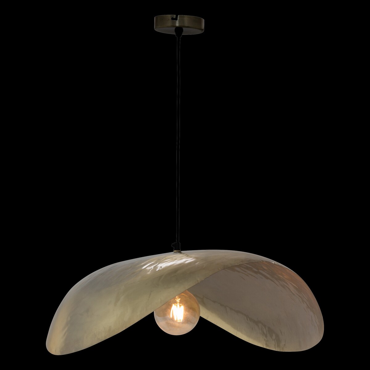 Lampa wisząca ARLO, 76 cm, złoty metal