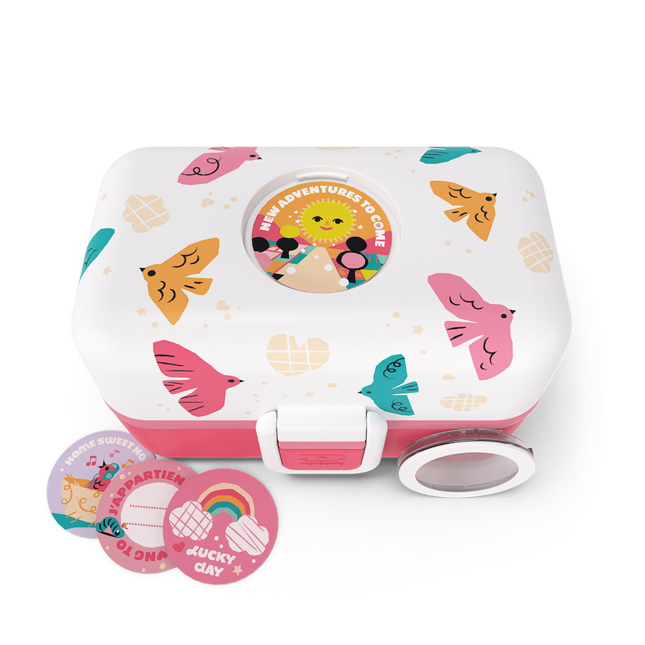 Monbento Tresor lunchbox dla dzieci 0,8 l Birds
