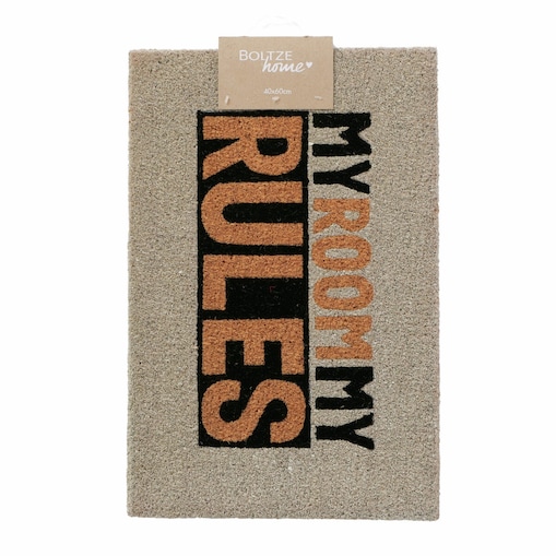 Wycieraczka z włókna kokosowego RULES, 60 x 40 cm