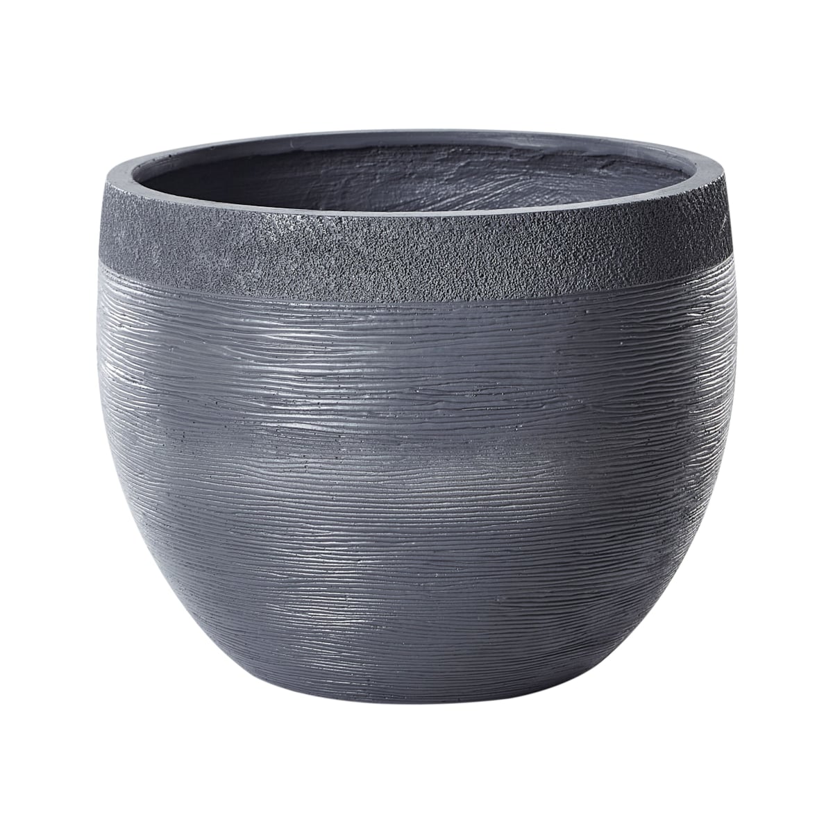 Doniczka 50x50x39 cm szara ZAKROS