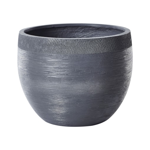 Doniczka 50x50x39 cm szara ZAKROS