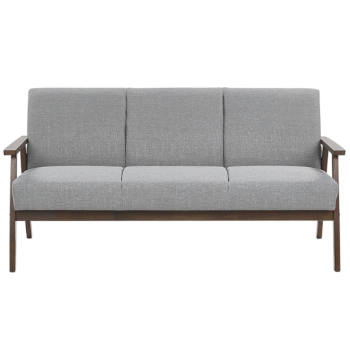 Sofa 3-osobowa szara ASNES