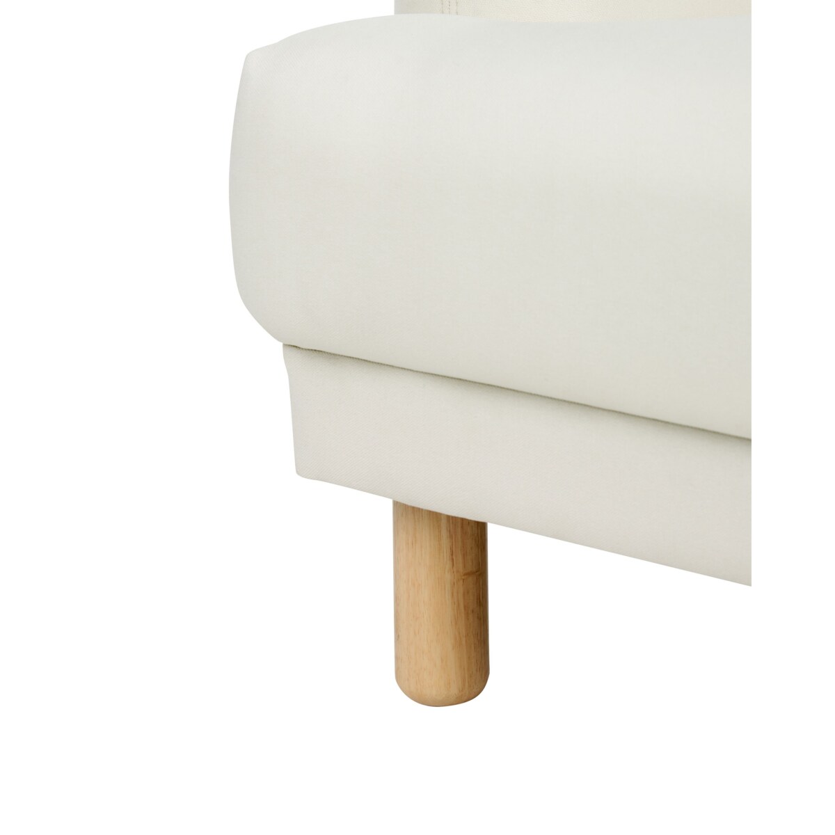 Fotel złamana biel TUVE