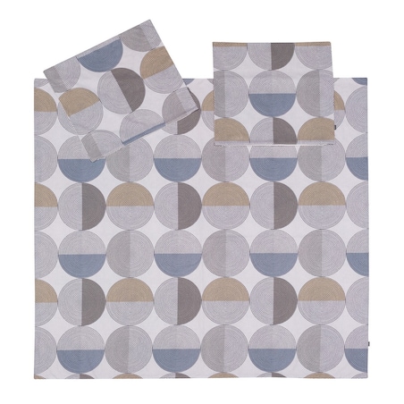 Komplet pościeli bawełnianej Simple Geometry 160x200cm, 160 x 200 cm