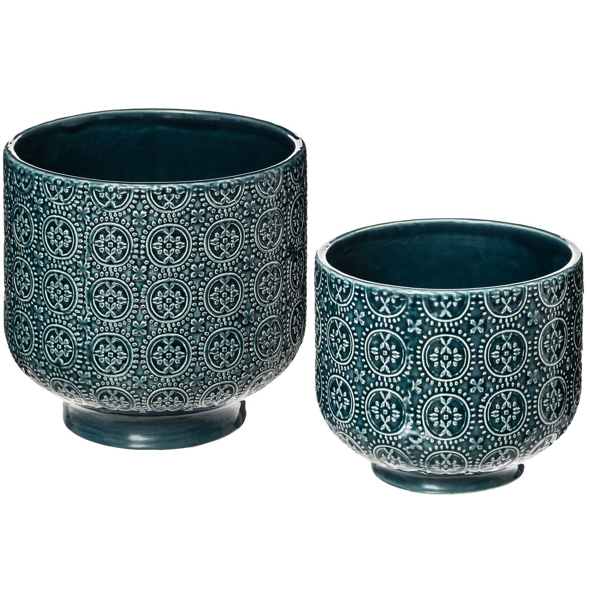 Doniczki ceramiczne, 2 sztuki