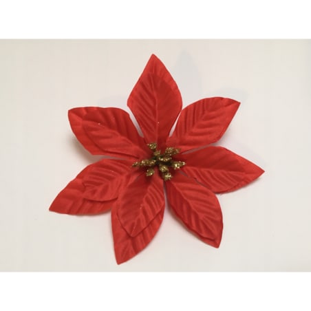 GWIAZDA betlejemska świąteczna czerwona na stroiki dekoracja choinki święta