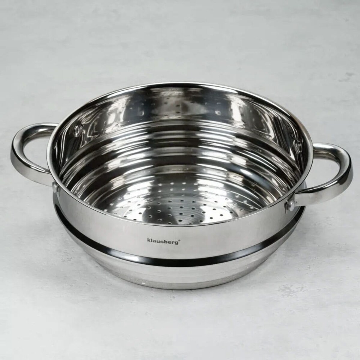 Klausberg uniwersalny parownik 24cm do garnków wkład do gotowania na parze KB7587