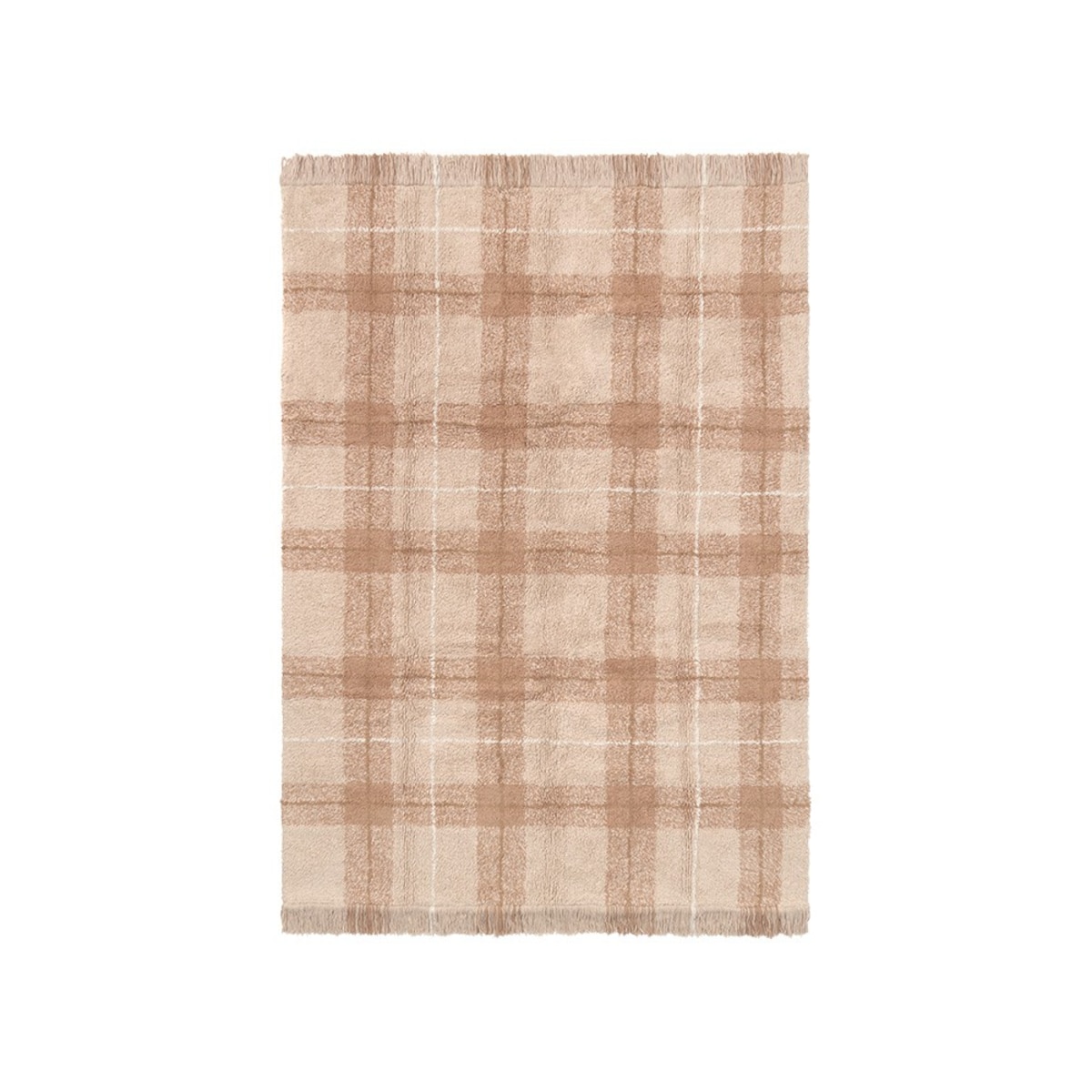 Dywan Tartan Rose, 140×190 cm Wouf Wouf – Lorena Canals