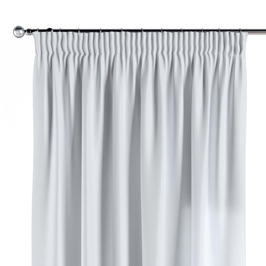 Zasłona na taśmie marszczącej 1 szt. 130x245 biały z połyskiem