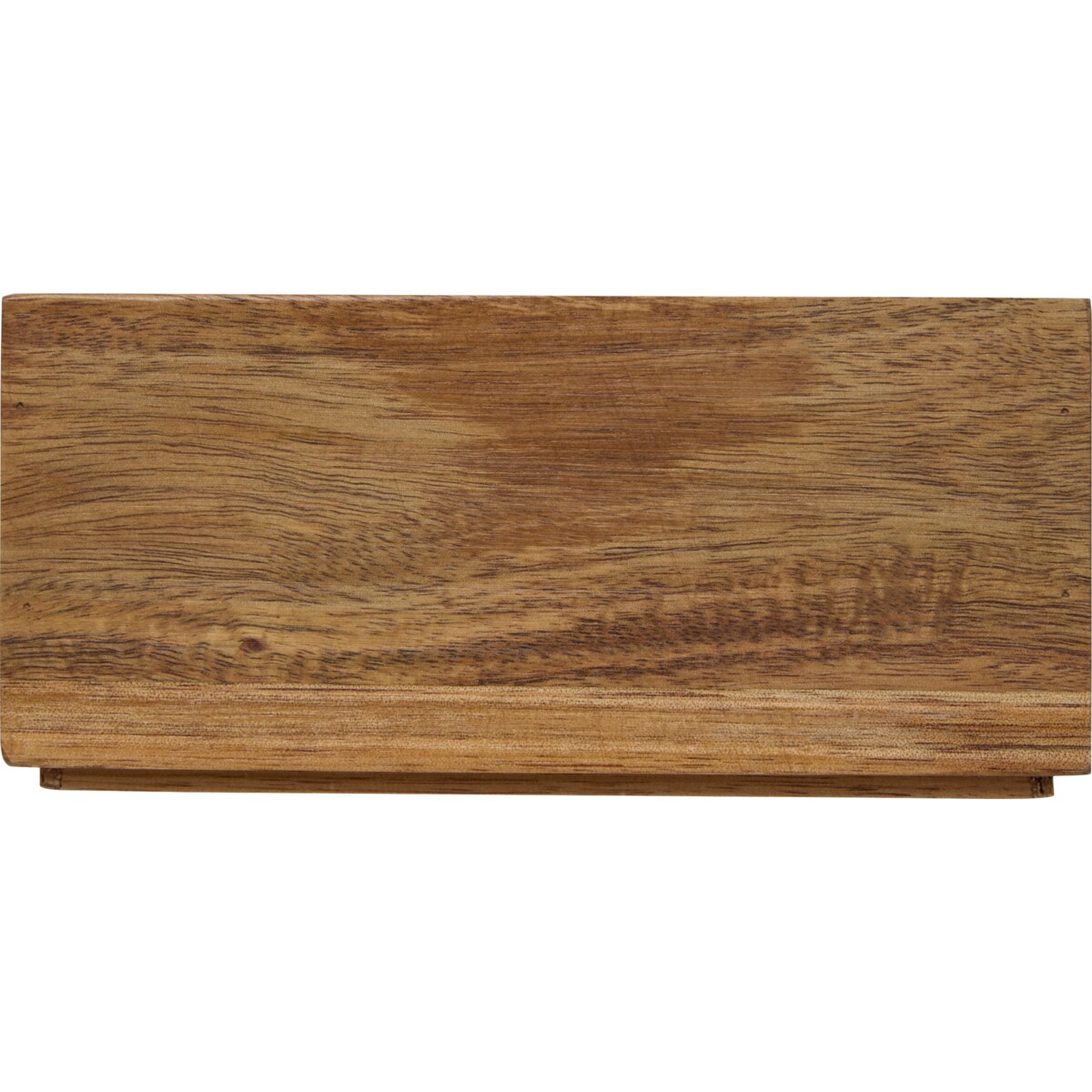 Kwadratowy drewniany organizer TIDY SMART, 15 x 15 x 7 cm