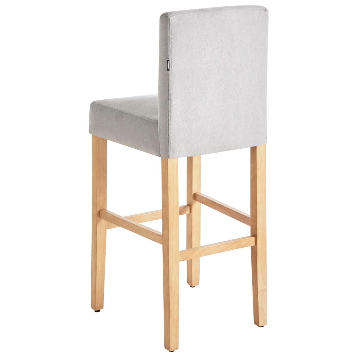 Zestaw 2 krzeseł barowych MADISON Szary
