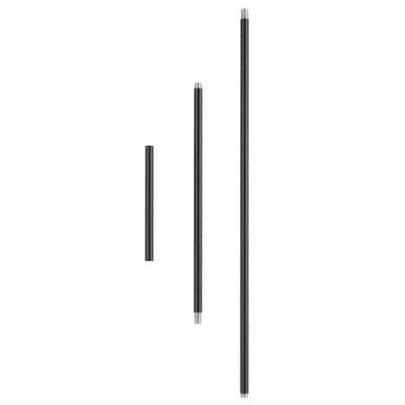 Zwisowa lampa do salonu Venus ST-5025-2 SMOKE Step balls przydymiona czarna