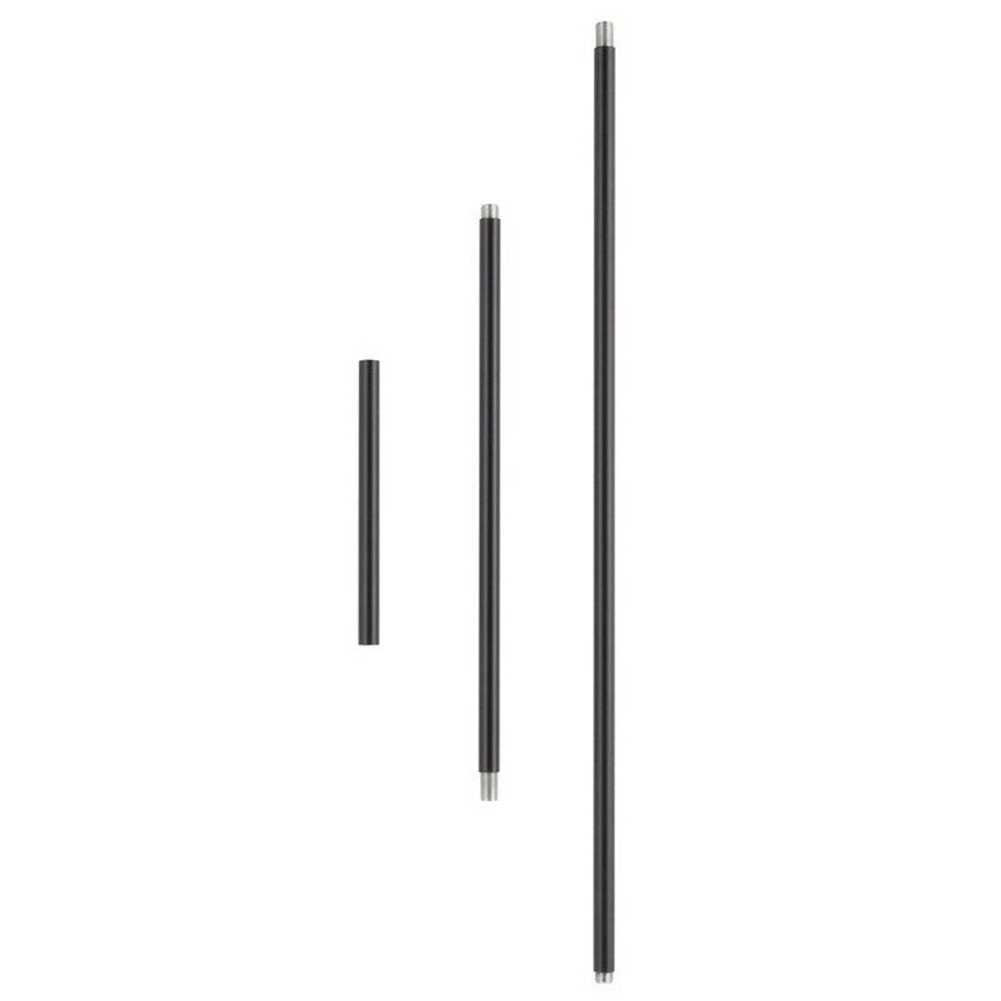 Zwisowa lampa do salonu Venus ST-5025-2 SMOKE Step balls przydymiona czarna