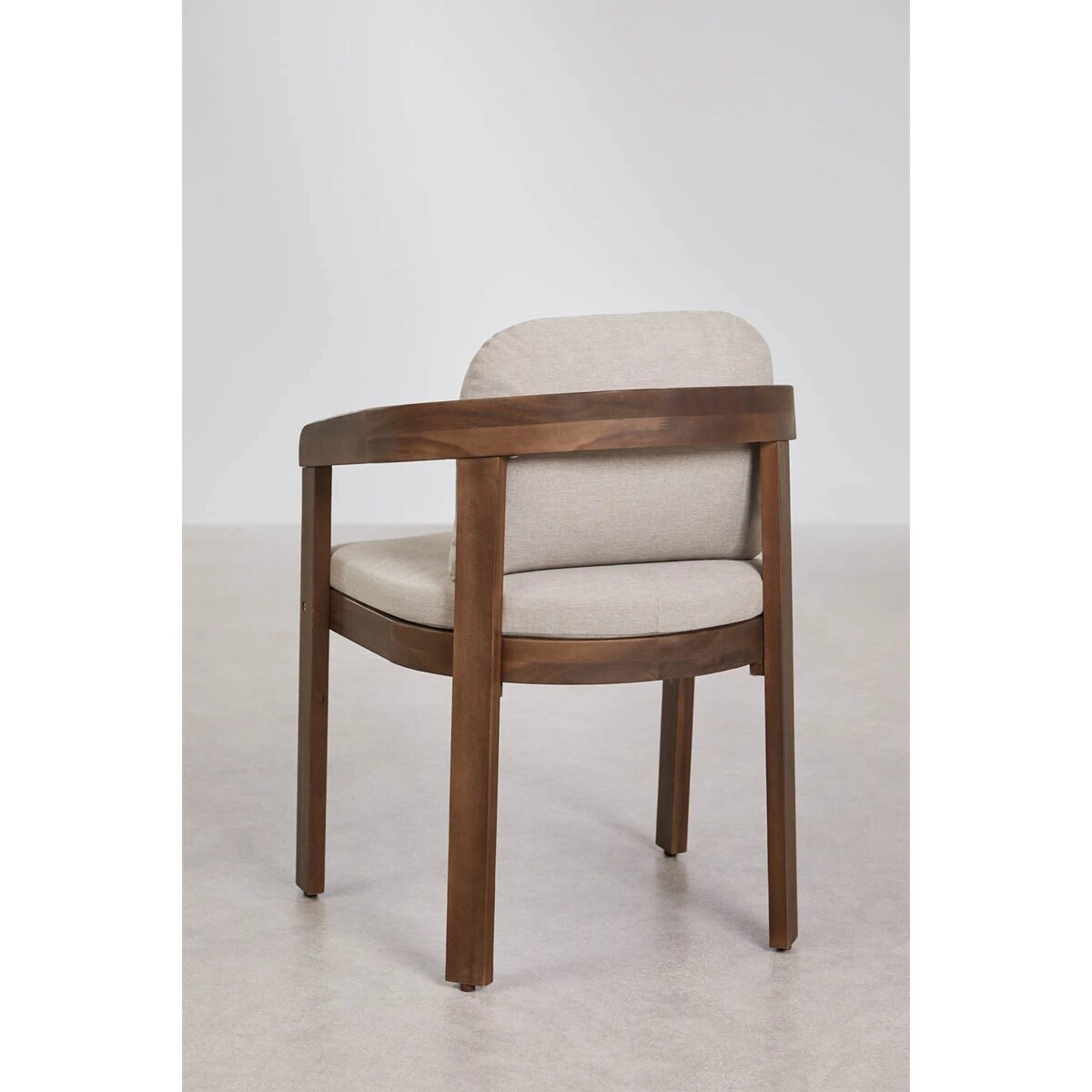 Zestaw ogrodowy: okrągły stół Ø110 cm i 4 krzesła z drewna akacjowego Uleno