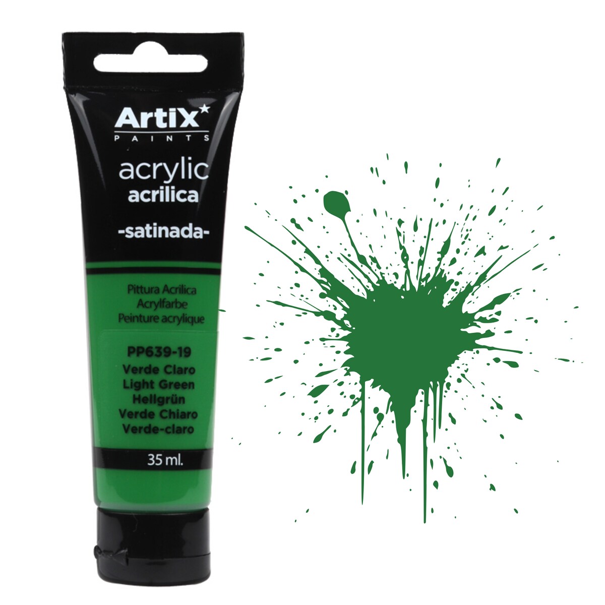 farba akrylowa light green artix pp639-19 35 ml