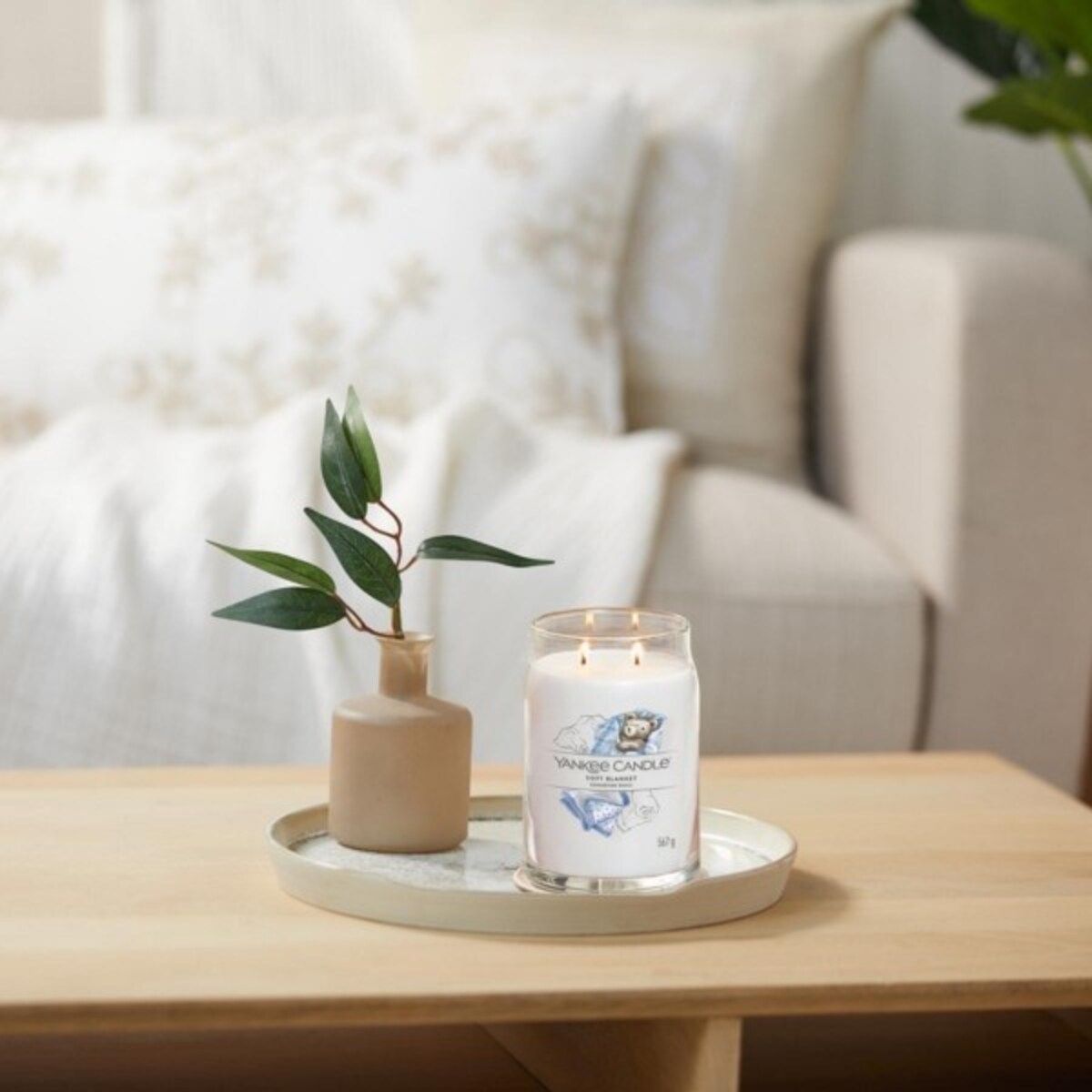 YC SIGNATURE – Świeca duża SOFT BLANKET