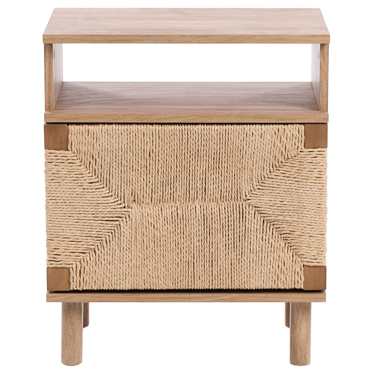 Szafka nocna BONDI Jasnobrązowy