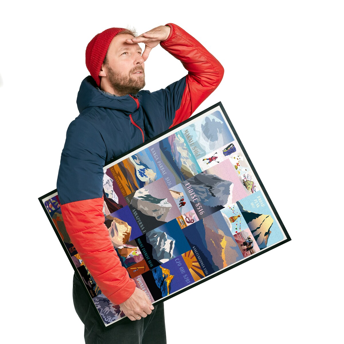 Puzzlove CzuCzu Góry 8000 m n.p.m. 1000 el.