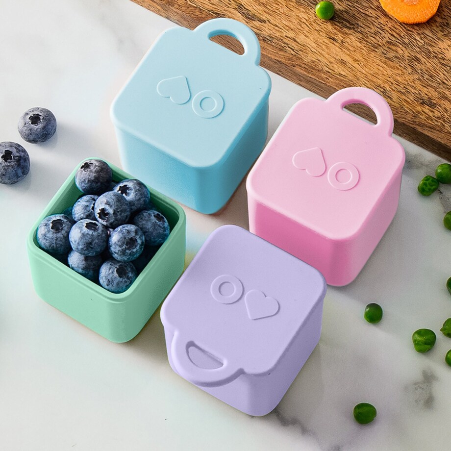 OMIE OMIEDIP 2 szczelne pojemniczki, Blue / Mint
