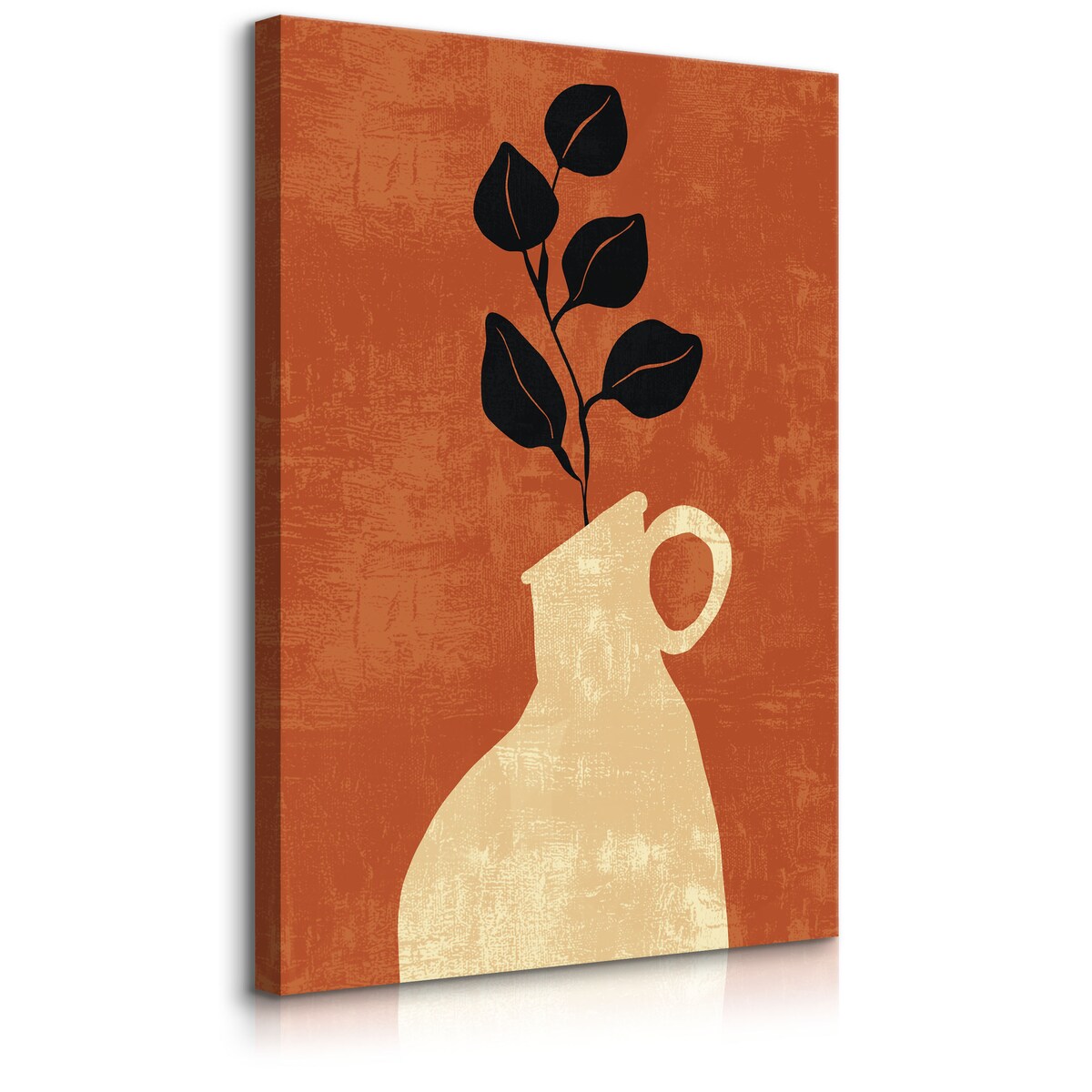 Obraz Gałązka W Beżowym Dzbanku 30x40cm