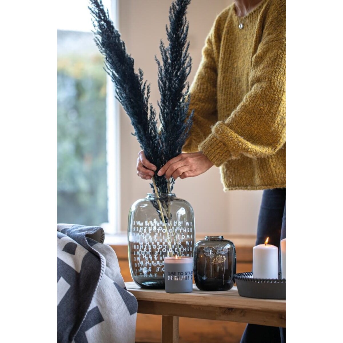 Wazon szklany Dandelion