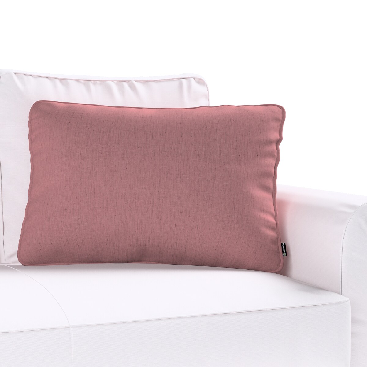 Poszewka Gabi na poduszkę prostokątna 60x40 zgaszony róż