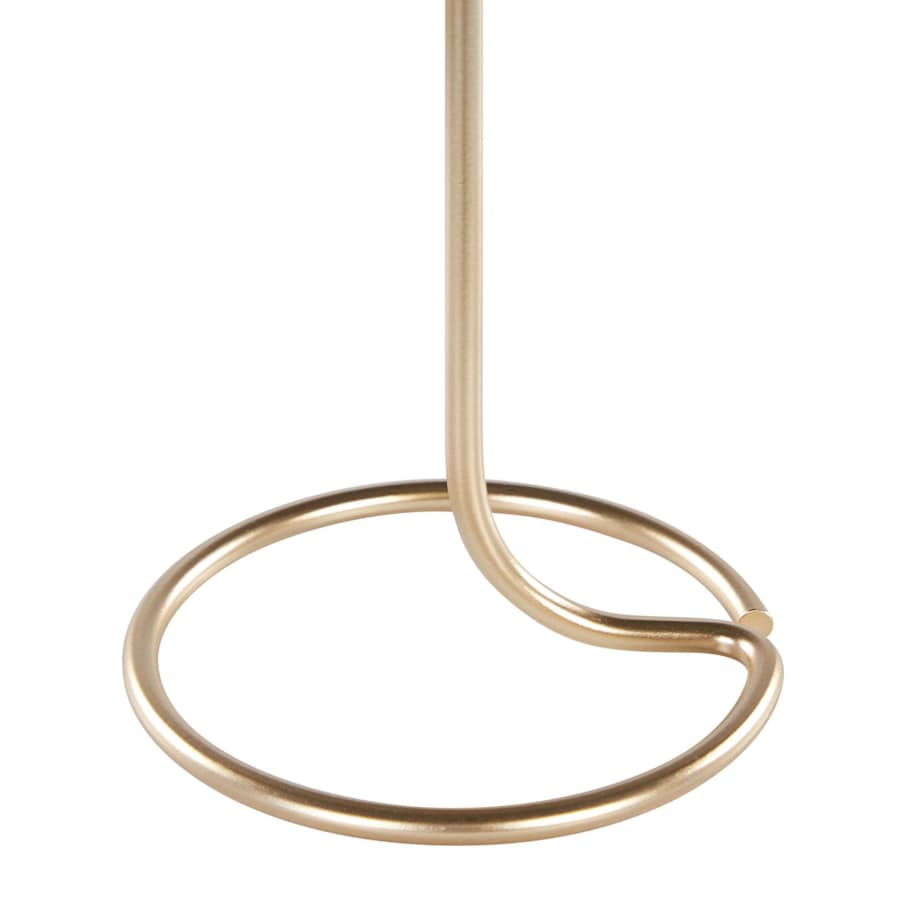 Zestaw 2 świeczników żelazny złoty BUNYU