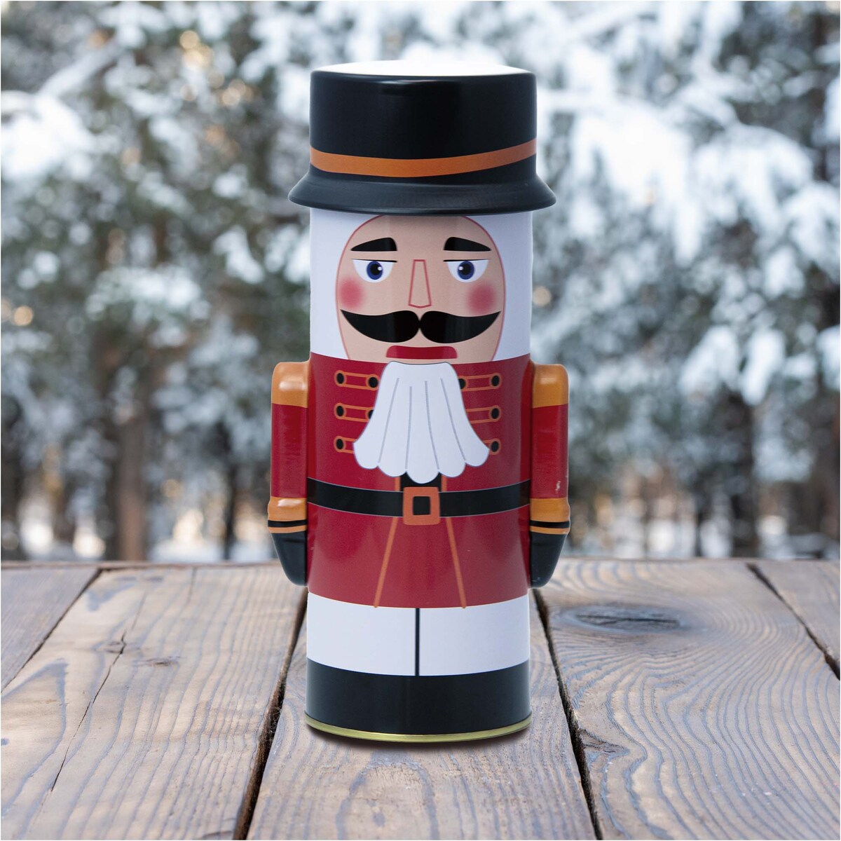 Puszka Na Pierniki Pojemnik Ciastka Świąteczna Boże Narodzenie 24,5X8,5 Cm Herbatę Cukierki