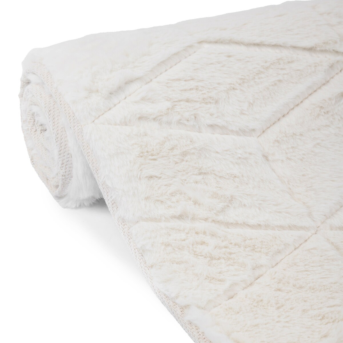 Dywan miękki Rabbit Prestige 120x160 cm e-floor OEKO-TEX kremowy