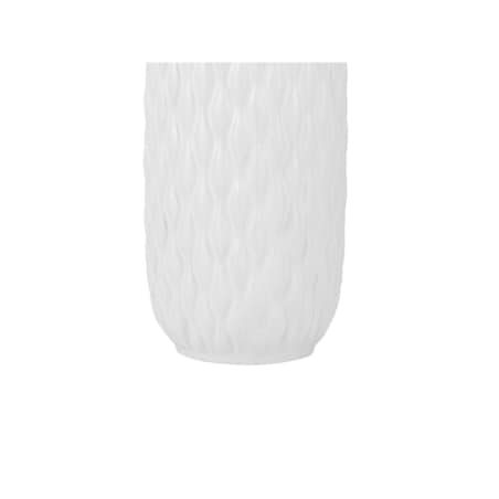 Wazon dekoracyjny ceramiczny biały EMAR
