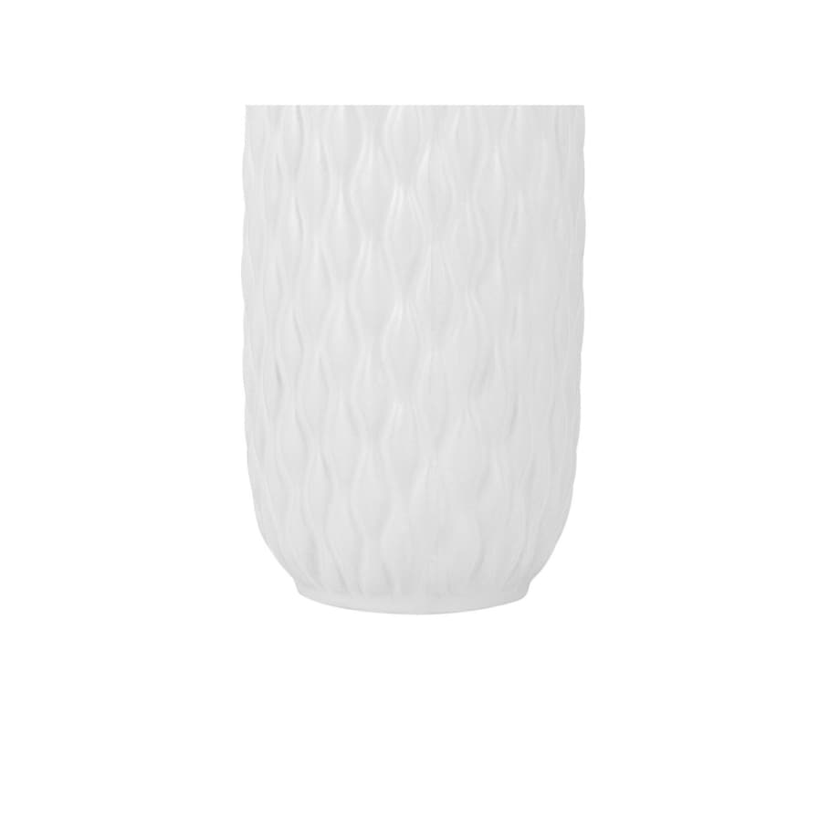 Wazon dekoracyjny ceramiczny biały EMAR
