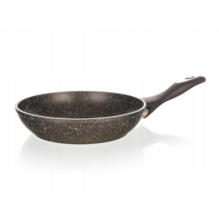 PATELNIA ALUMINIOWA 20 cm brown marmurkowa do smażenia prezent święta