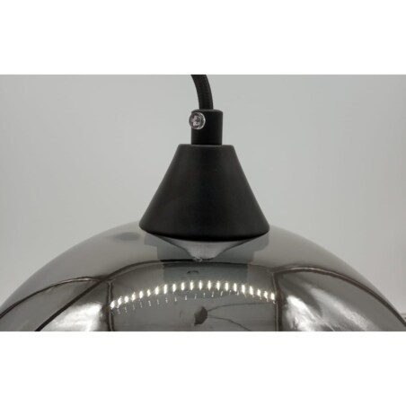 Lampa zwis Love bomb ST-5012 SMOKE Step ball przydymiona szara