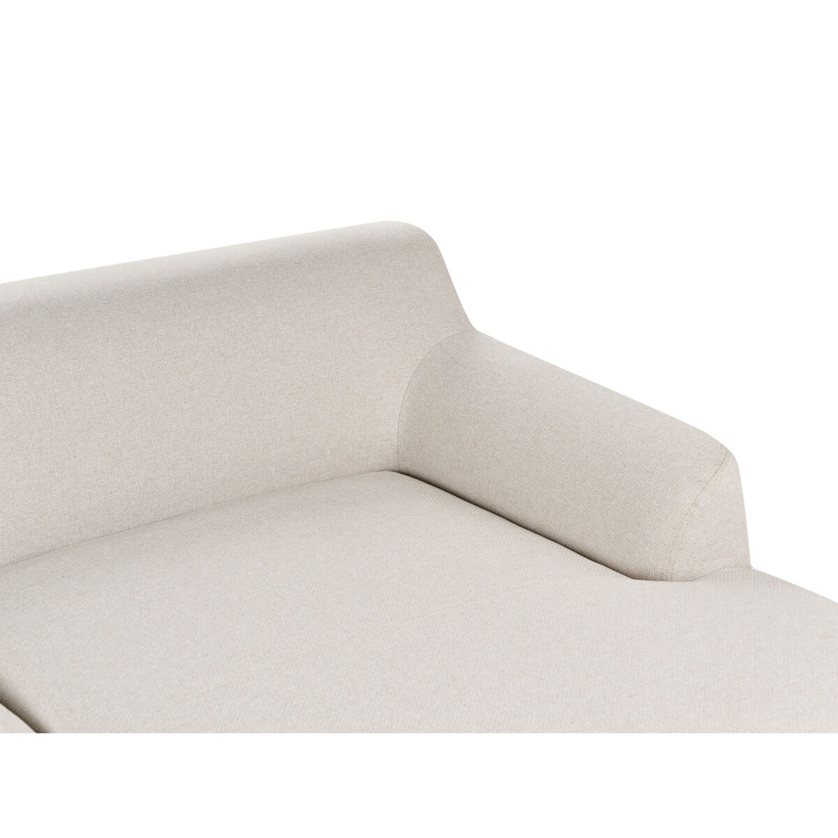 Sofa narożna lewostronna SOSJO Jasnobeżowy