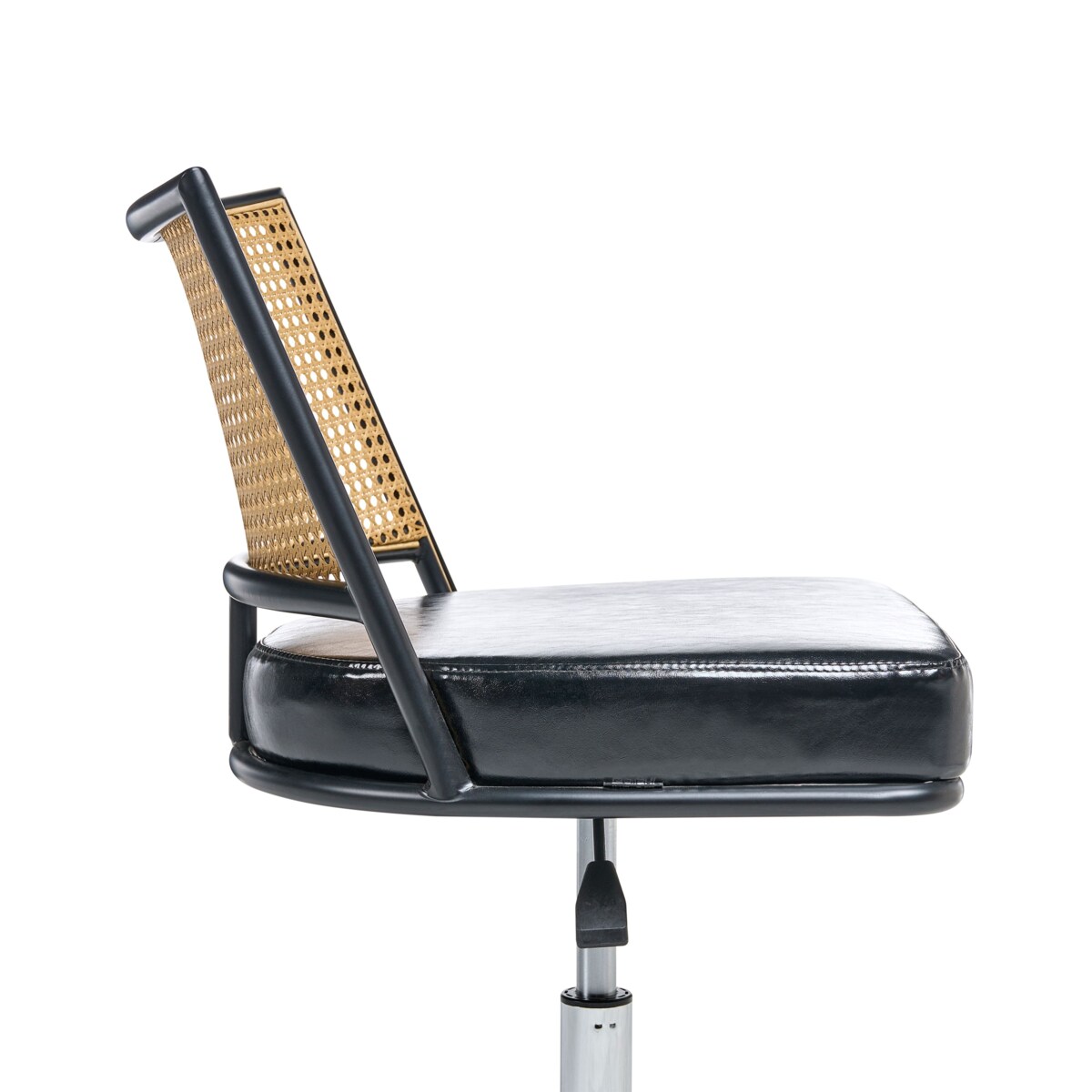 Krzesło obrotowe NOME Ekoskóra Czarny