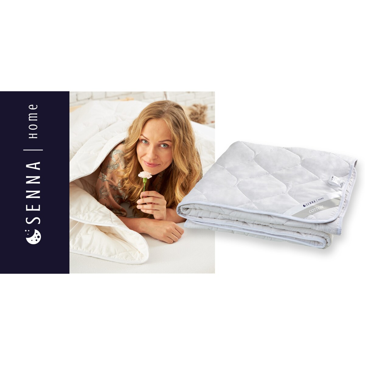 Kołdra całoroczna 200x220 COTTON Senna Home