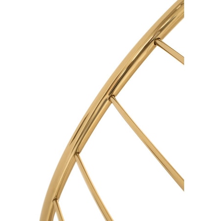 Kulisty fotel wiszący Gabbia PH5994-1 King Home na łańcuchu złoty beżowy