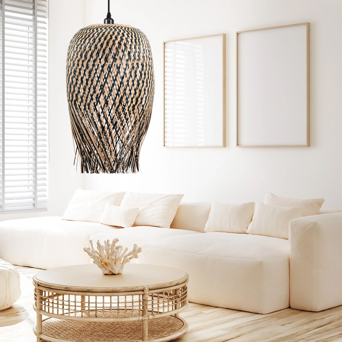 LAMPA SUFITOWA WISZĄCA BOHO APP1327-1CP