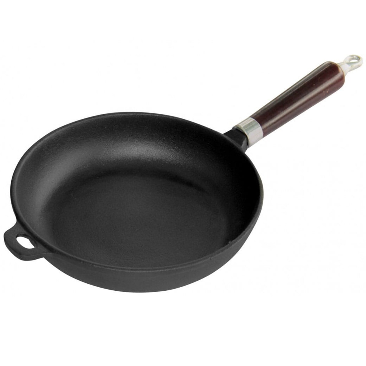 Patelnia żeliwna z odkręcanym uchwytem 28cm na indukcję gaz KINGHOFF