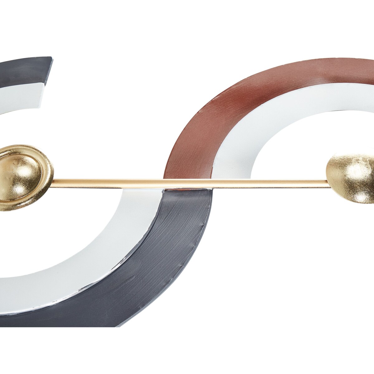 Dekoracja ścienna FARO Metal Kolorowy 42 cm