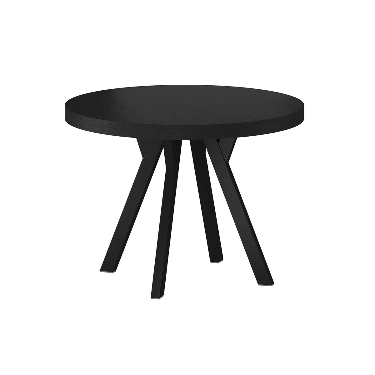 Stół rozkładany DOMINGO 100(250)x100 czarny